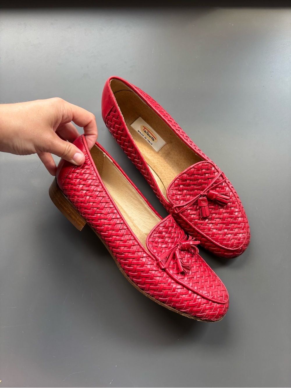 Vintage Talbots Italian Leather Loafers- 8